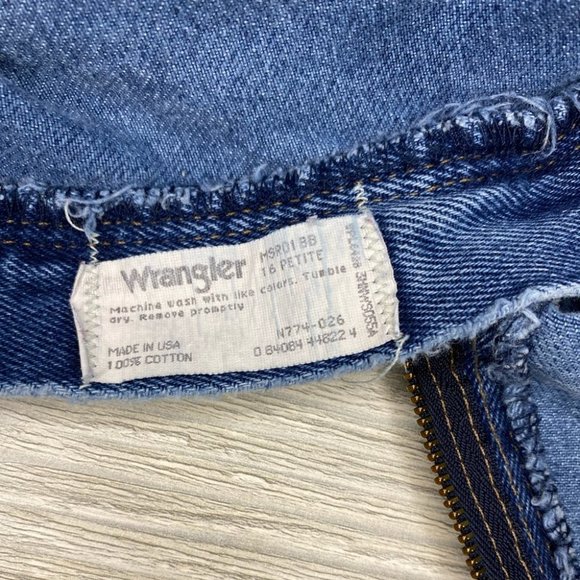 Vintage Wrangler High Waist Mom Jeans - Picture 8 of 9